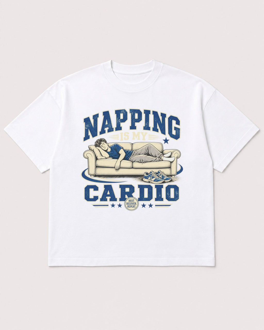 Mockup Boxy Heavyweight Tee White product