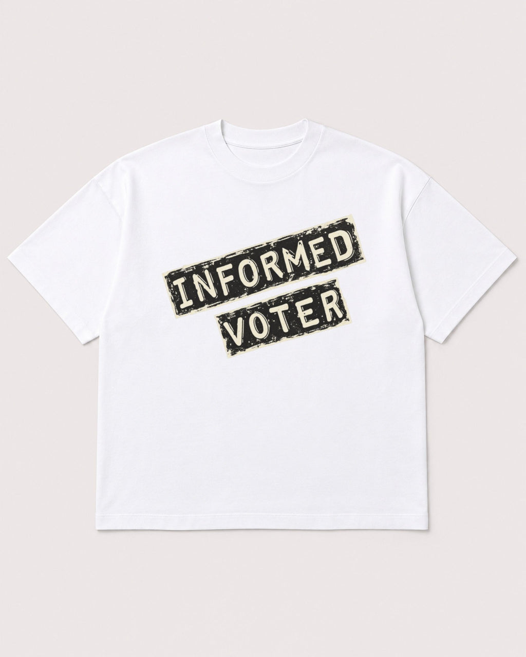 Mockup Boxy Heavyweight Tee White product