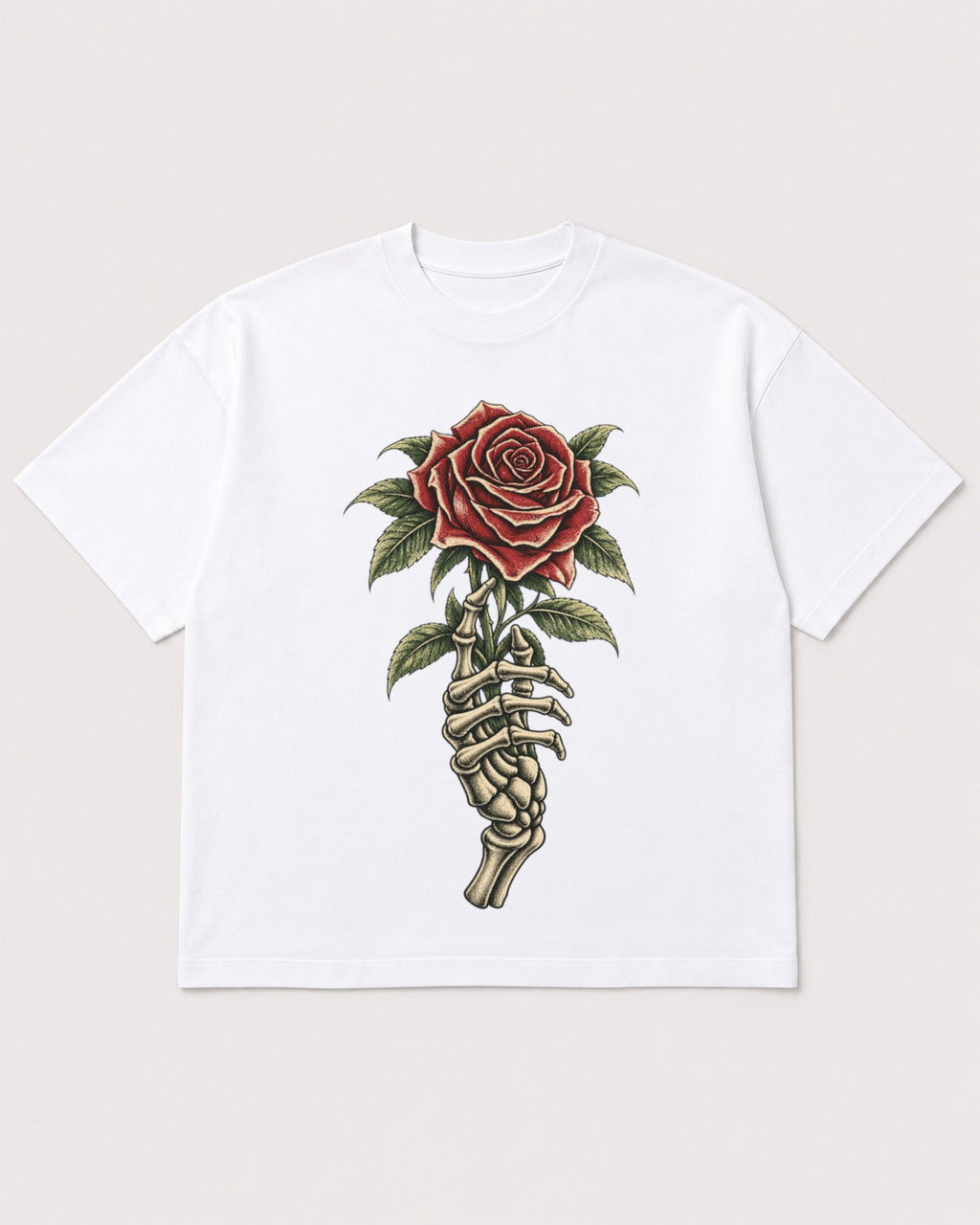 Mockup Boxy Heavyweight Tee White product