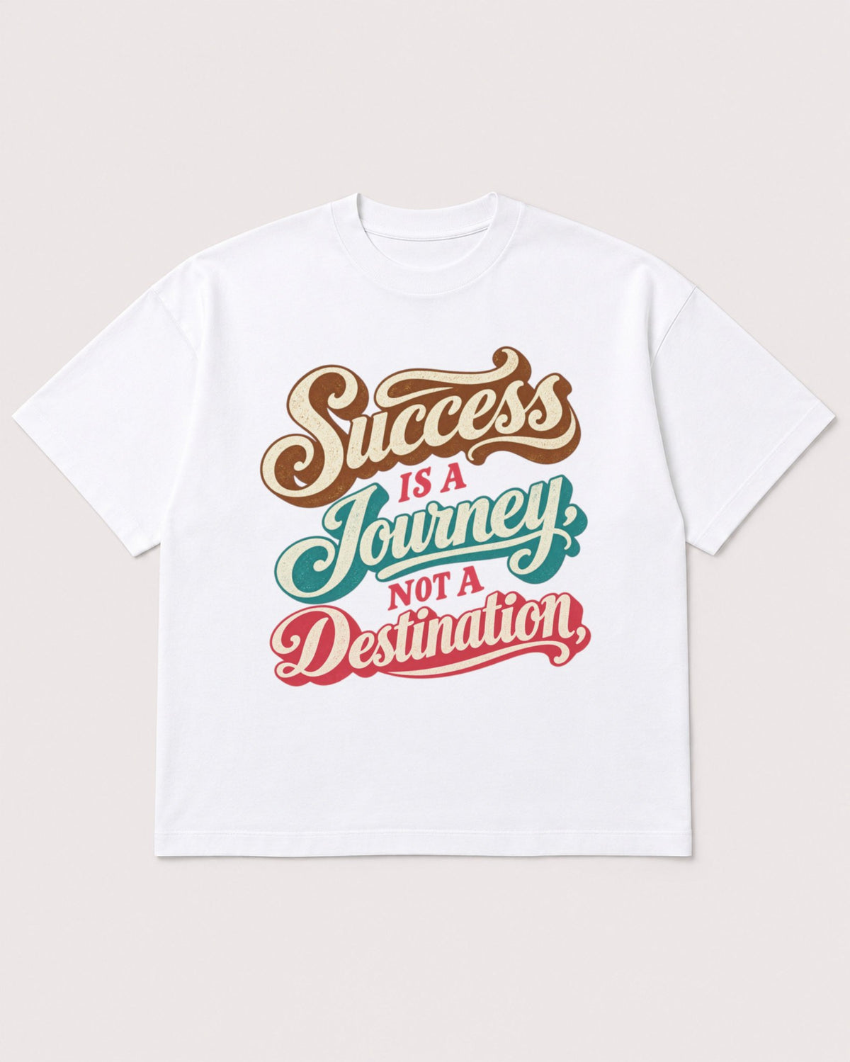 Mockup Boxy Heavyweight Tee White product