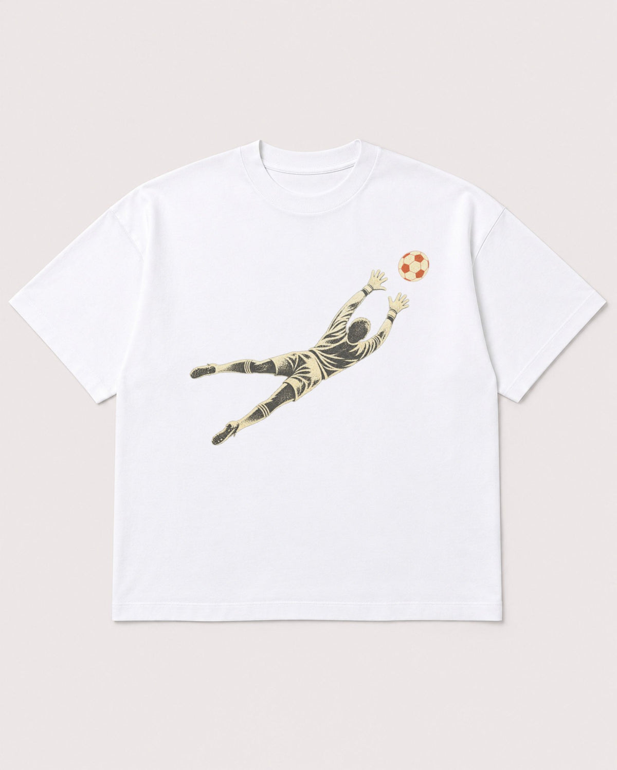Mockup Boxy Heavyweight Tee White product