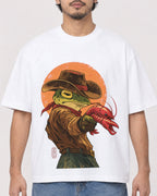 Mockup Boxy Heavyweight Tee White male close-up 02
