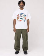 Mockup Boxy Heavyweight Tee White male full-body 04