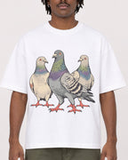 Mockup Boxy Heavyweight Tee White male close-up 04
