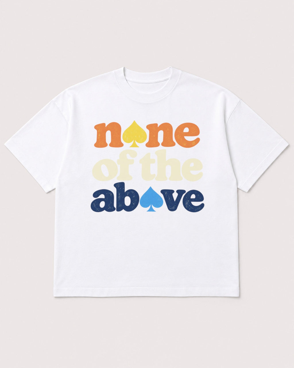 Mockup Boxy Heavyweight Tee White product