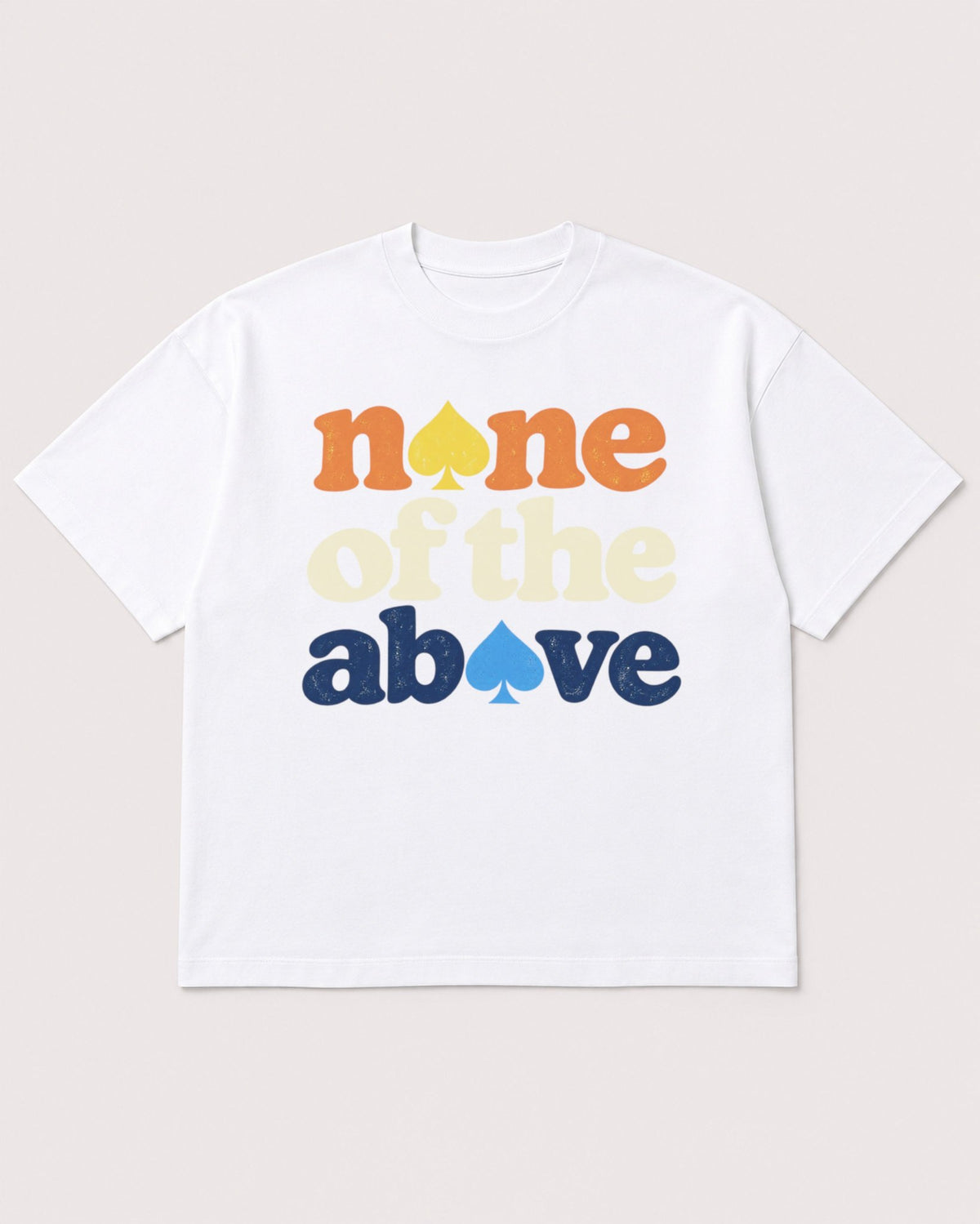 Mockup Boxy Heavyweight Tee White product