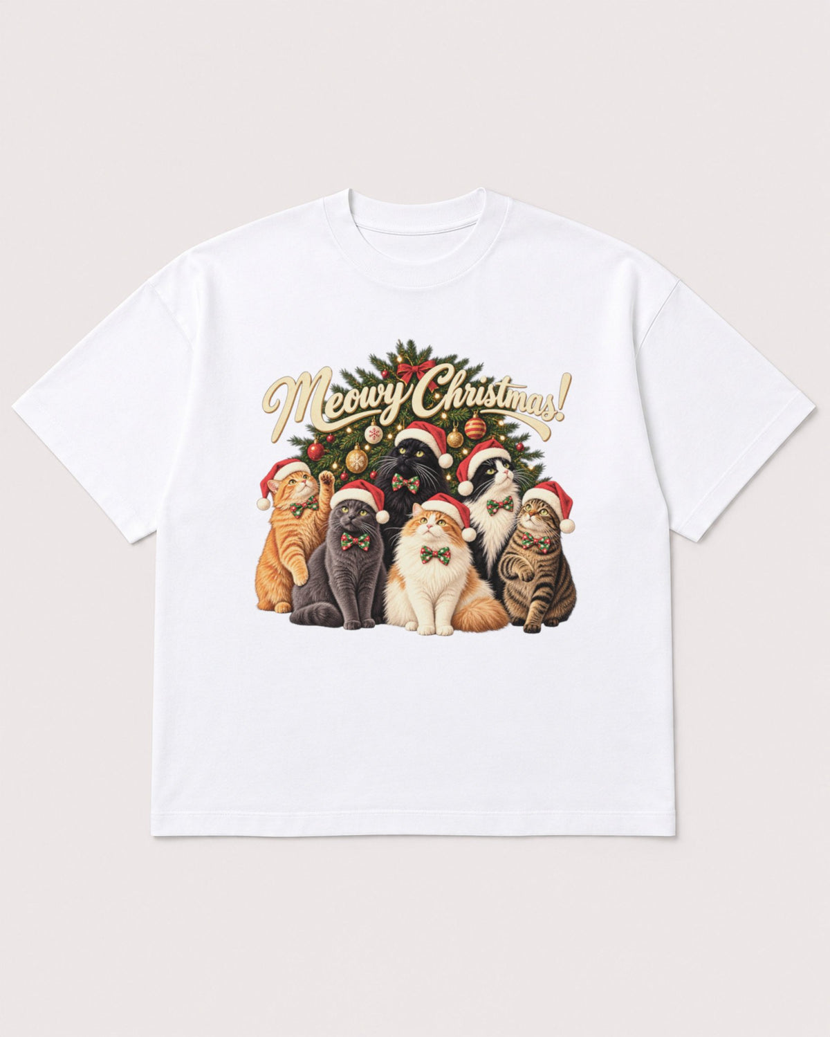 Mockup Boxy Heavyweight Tee White product