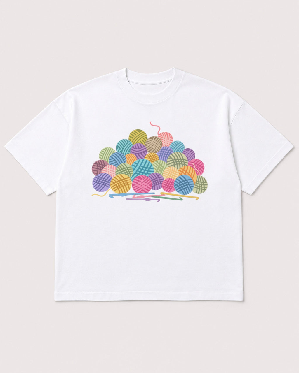 Mockup Boxy Heavyweight Tee White product