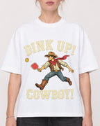 Mockup Boxy Heavyweight Tee White female close-up 28