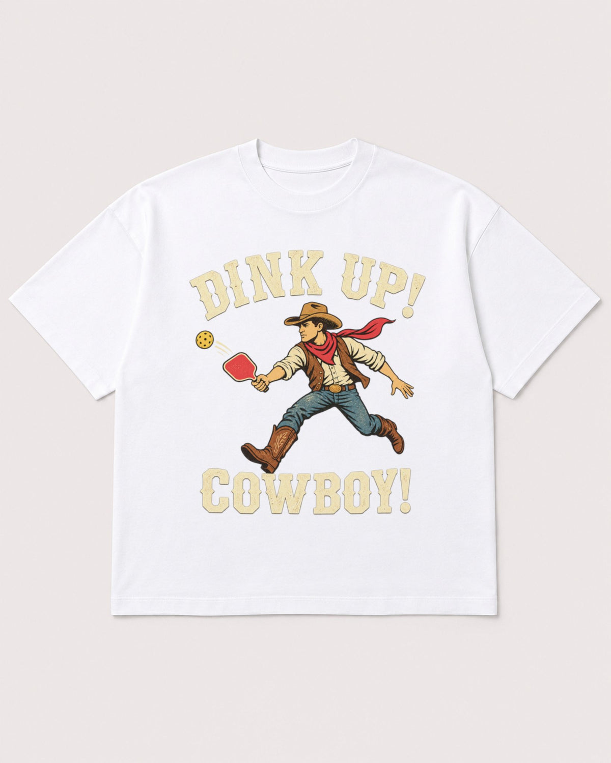 Mockup Boxy Heavyweight Tee White product