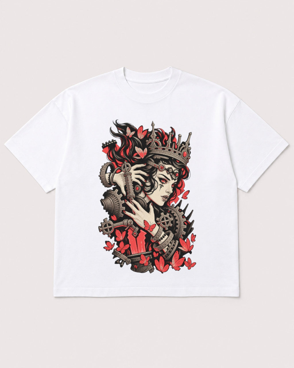 Mockup Boxy Heavyweight Tee White product