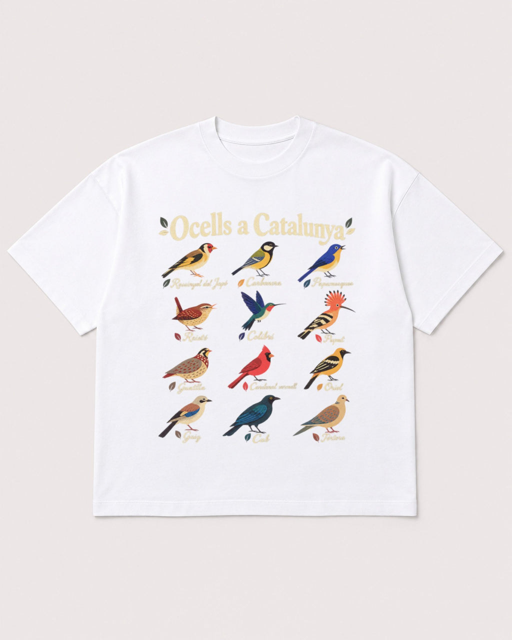 Mockup Boxy Heavyweight Tee White product