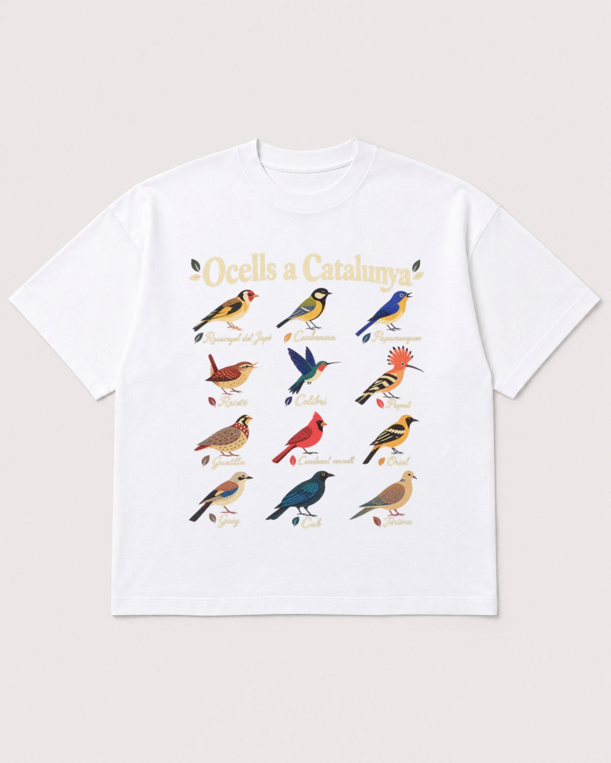 Mockup Boxy Heavyweight Tee White product