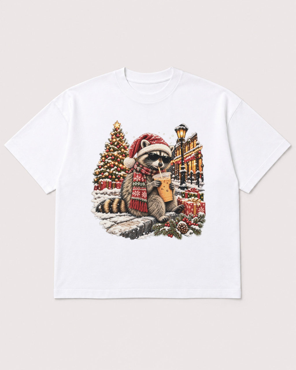 Mockup Boxy Heavyweight Tee White product
