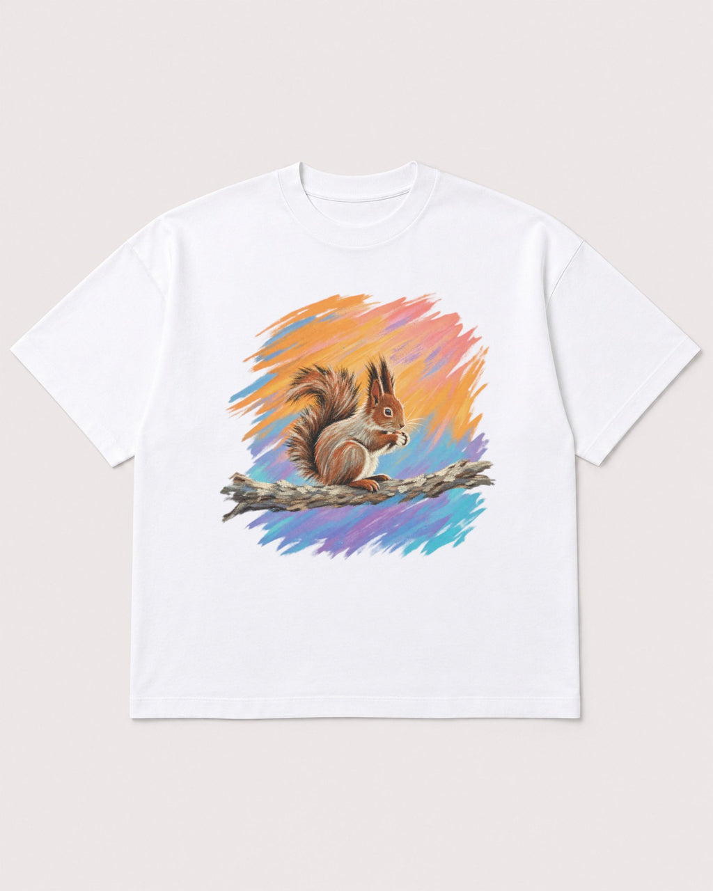 Mockup Boxy Heavyweight Tee White product