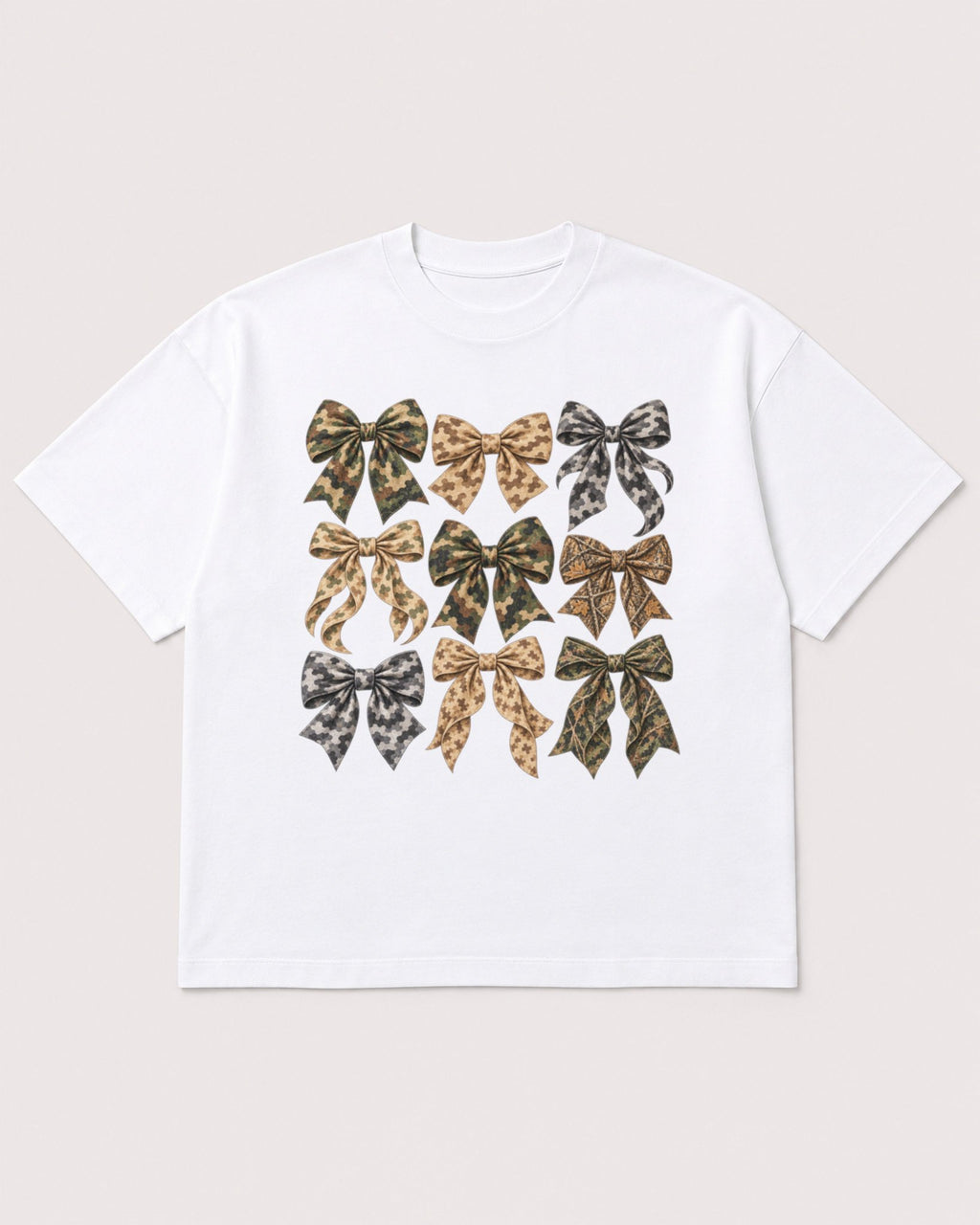 Mockup Boxy Heavyweight Tee White product