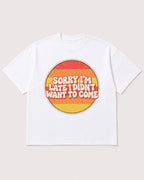 Mockup Boxy Heavyweight Tee White product