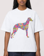 Mockup Boxy Heavyweight Tee White female close-up 04