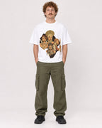 Mockup Boxy Heavyweight Tee White male full-body 09