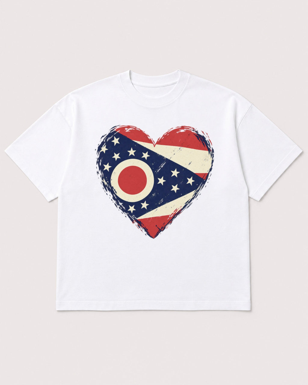 Mockup Boxy Heavyweight Tee White product