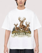 Mockup Boxy Heavyweight Tee White male close-up 11