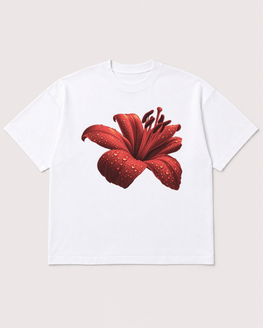 Mockup Boxy Heavyweight Tee White product