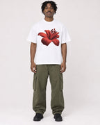 Mockup Boxy Heavyweight Tee White male full-body 04