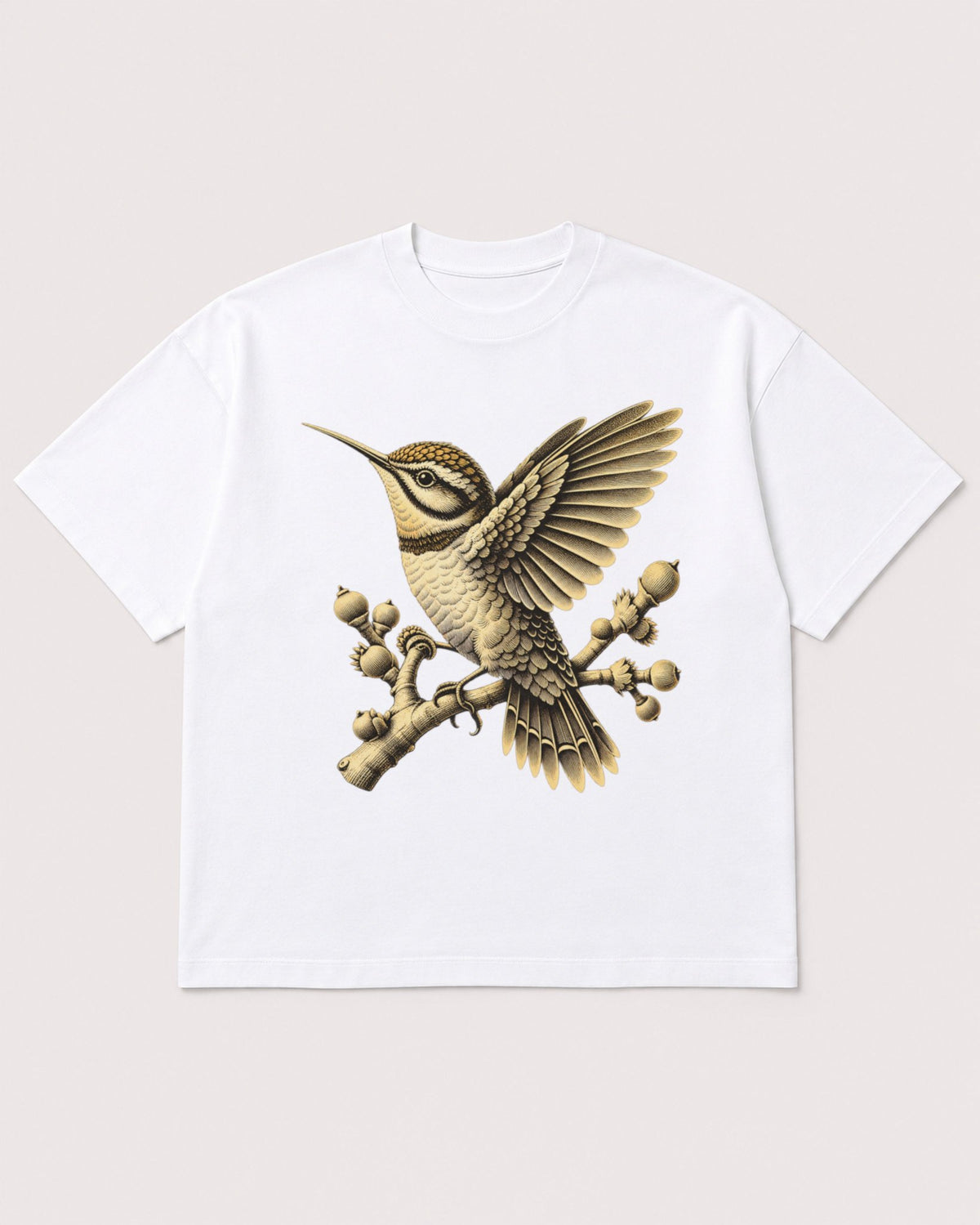 Mockup Boxy Heavyweight Tee White product
