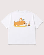 Mockup Boxy Heavyweight Tee White product