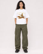 Mockup Boxy Heavyweight Tee White female full-body 07