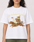 Mockup Boxy Heavyweight Tee White female close-up 07
