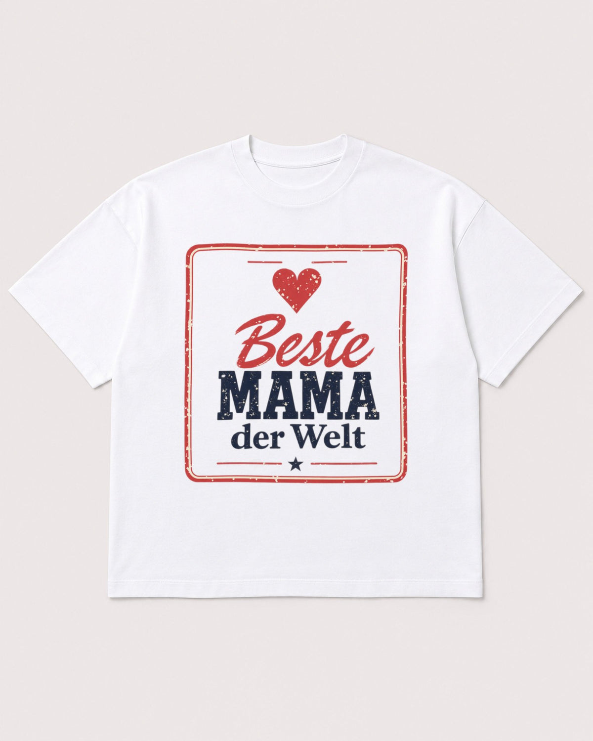 Mockup Boxy Heavyweight Tee White product