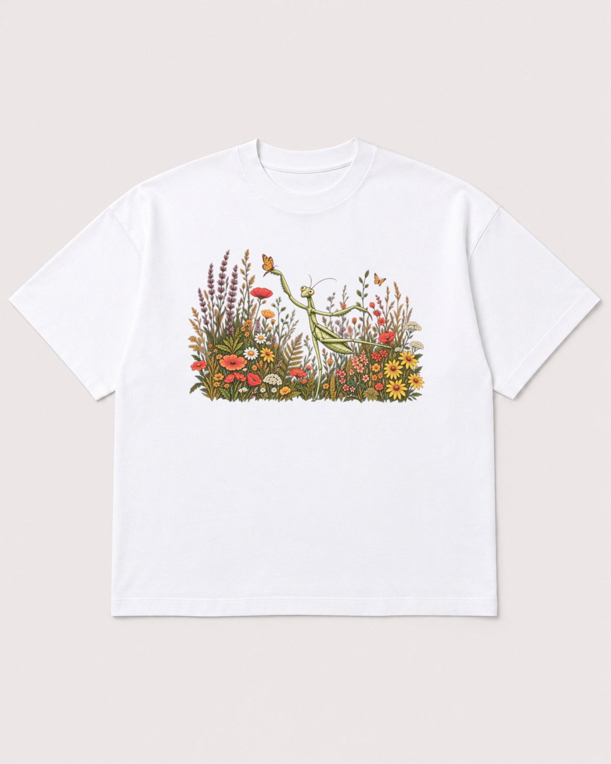 Mockup Boxy Heavyweight Tee White product