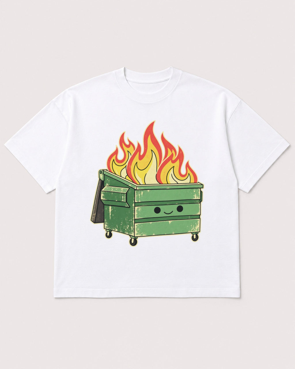 Mockup Boxy Heavyweight Tee White product