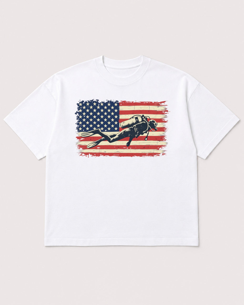 Mockup Boxy Heavyweight Tee White product