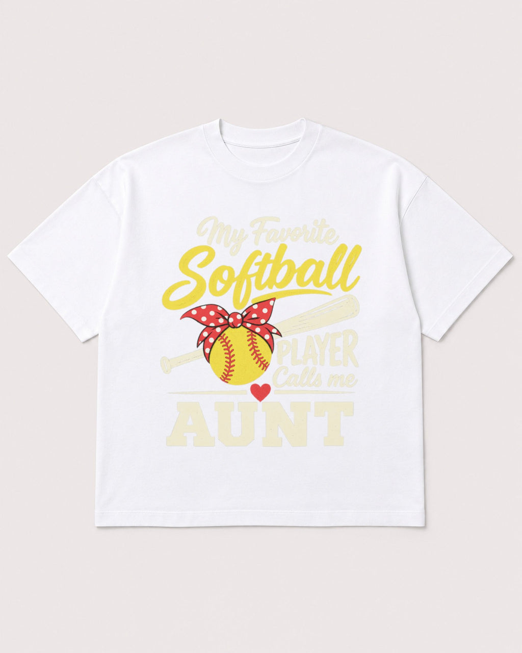 Mockup Boxy Heavyweight Tee White product