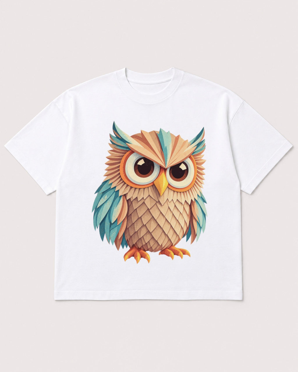 Mockup Boxy Heavyweight Tee White product