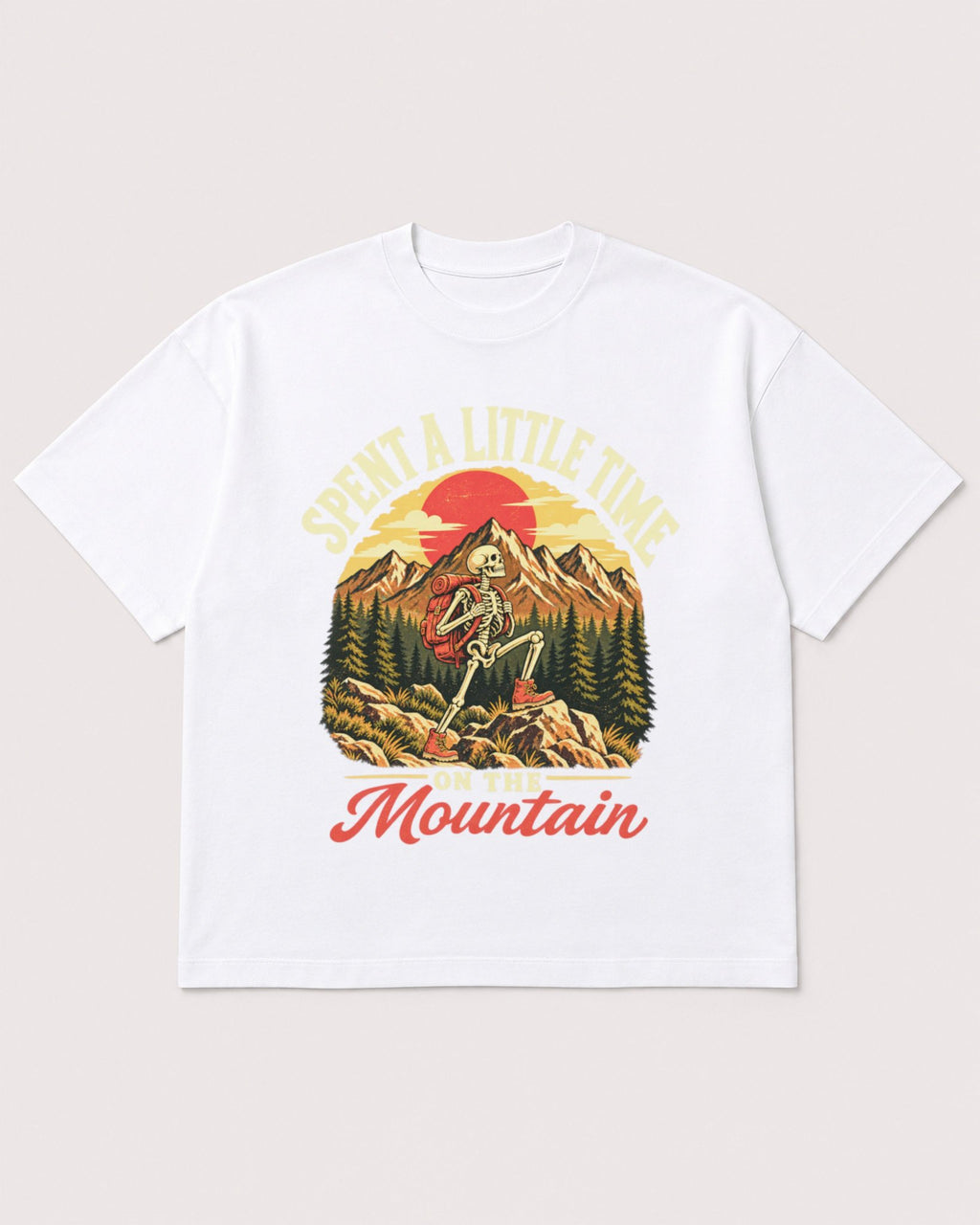 Mockup Boxy Heavyweight Tee White product
