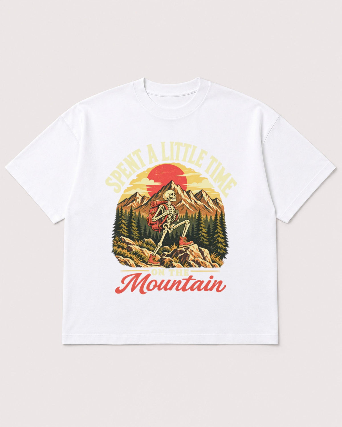 Mockup Boxy Heavyweight Tee White product