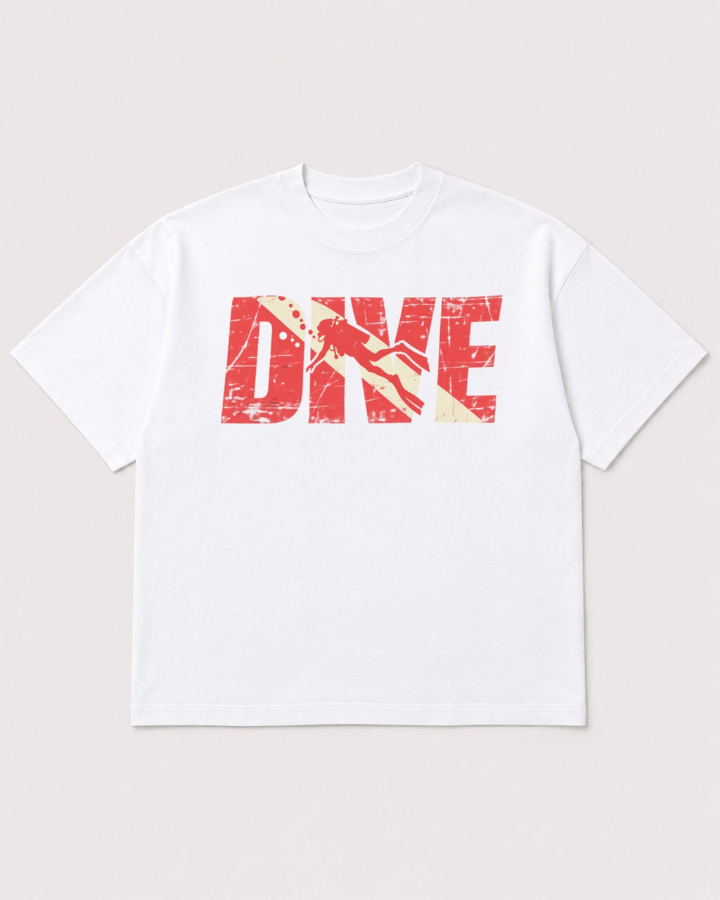 Mockup Boxy Heavyweight Tee White product