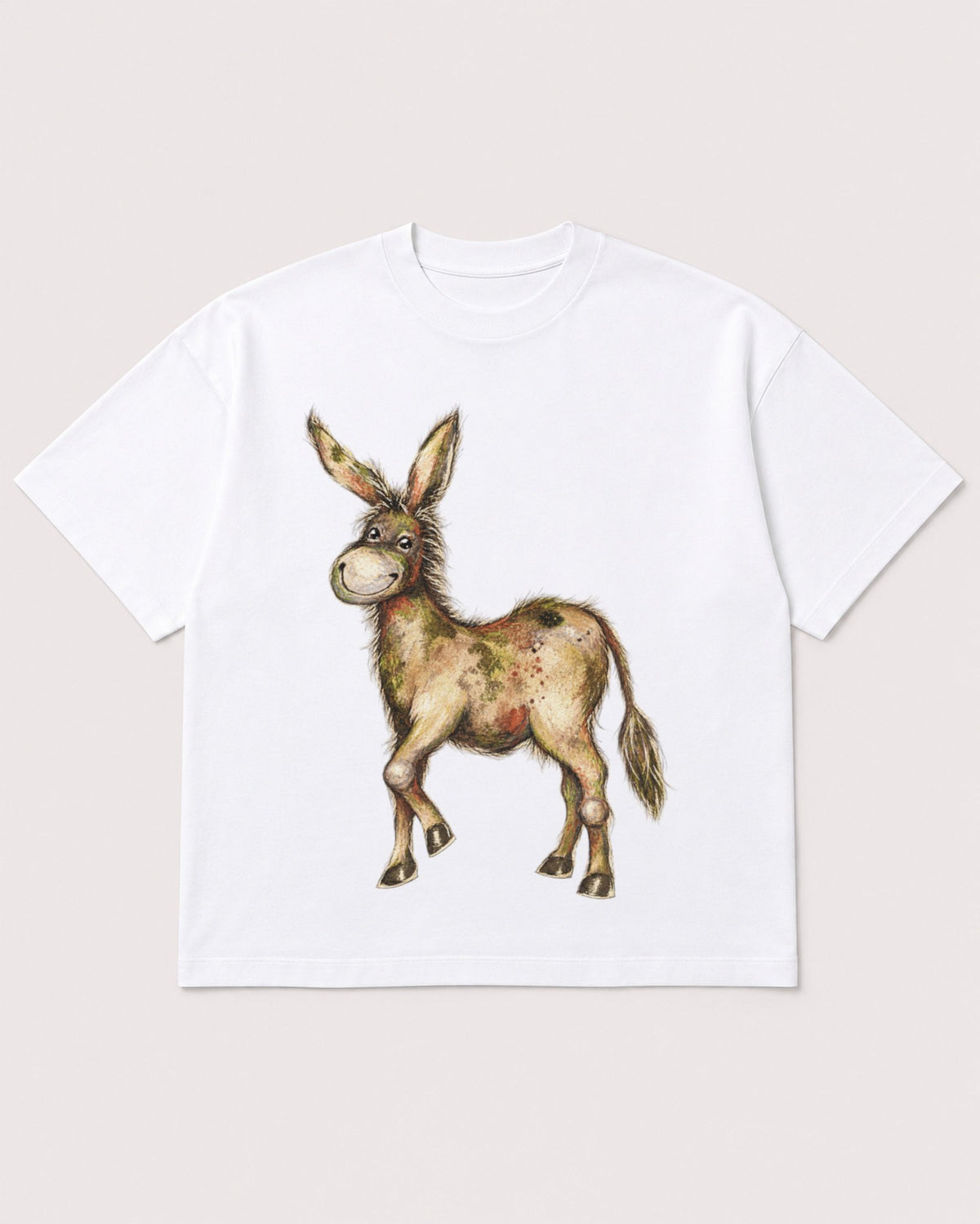 Mockup Boxy Heavyweight Tee White product