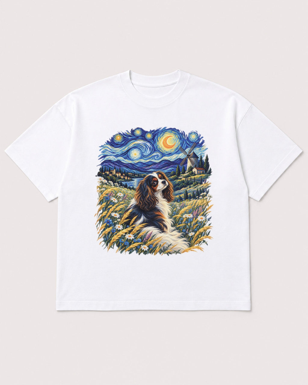 Mockup Boxy Heavyweight Tee White product