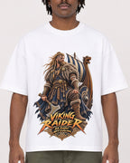 Mockup Boxy Heavyweight Tee White male close-up 04