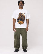 Mockup Boxy Heavyweight Tee White male full-body 04