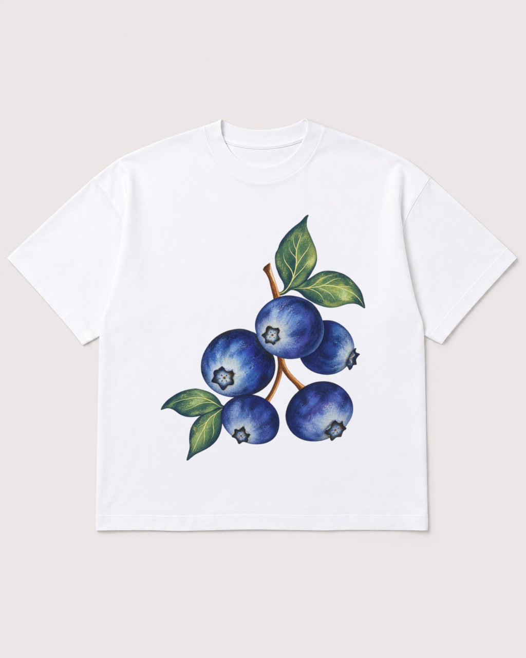 Mockup Boxy Heavyweight Tee White product