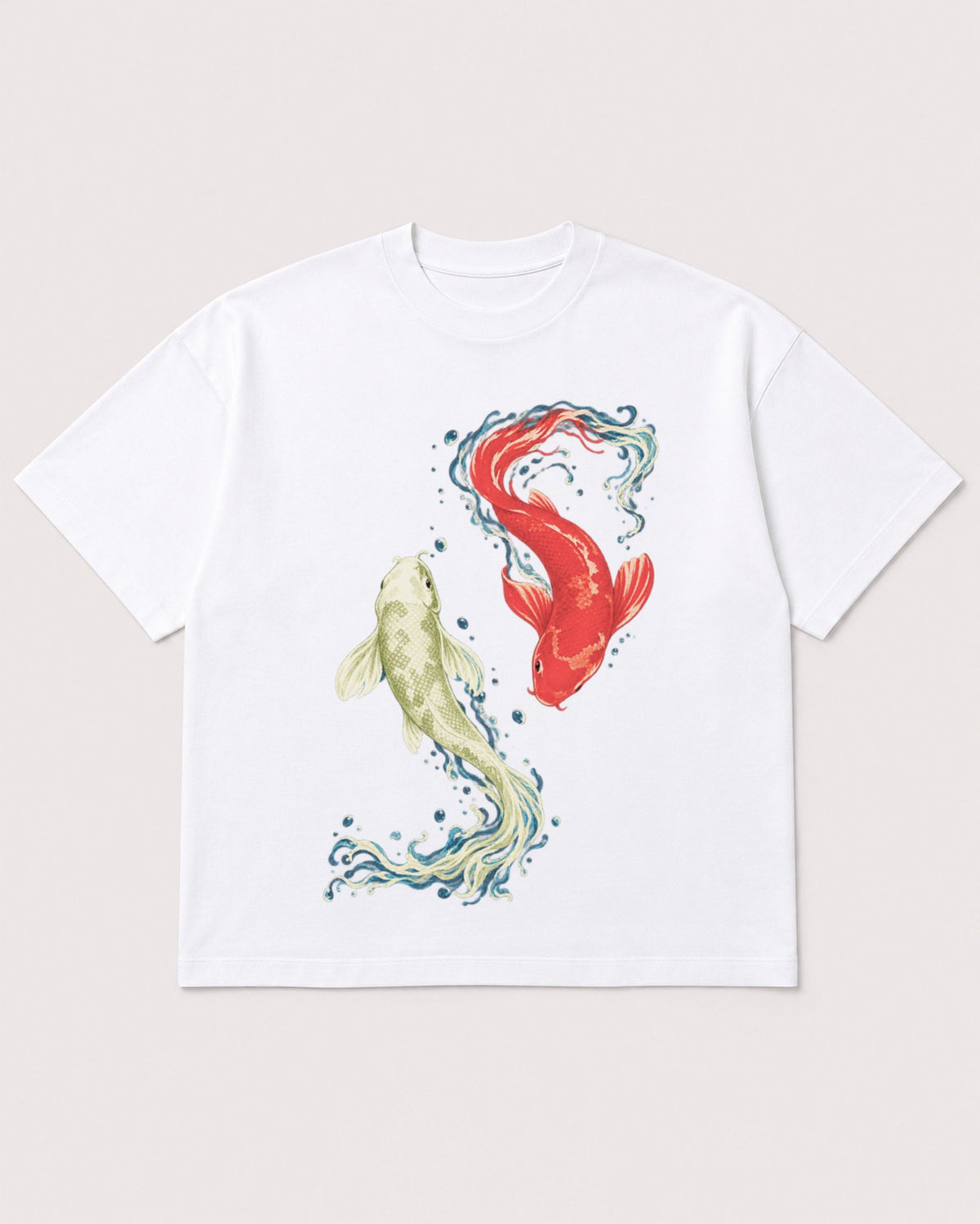 Mockup Boxy Heavyweight Tee White product