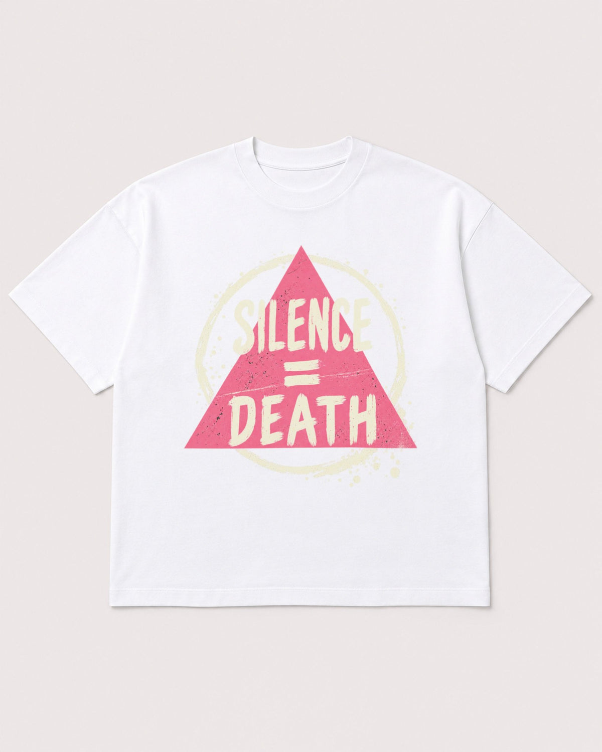 Mockup Boxy Heavyweight Tee White product