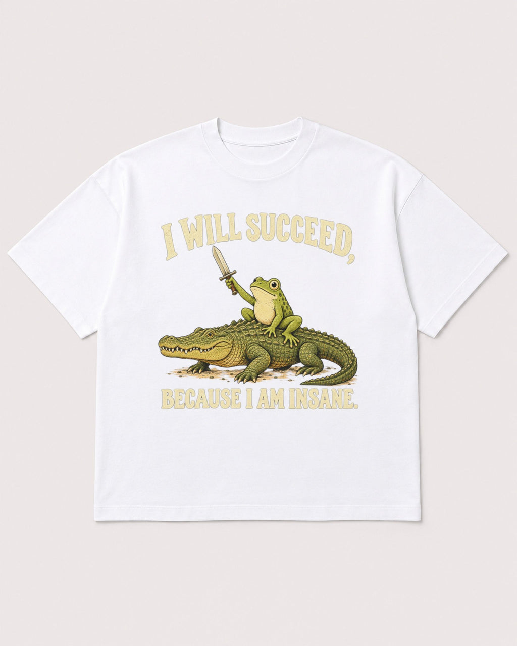 Mockup Boxy Heavyweight Tee White product