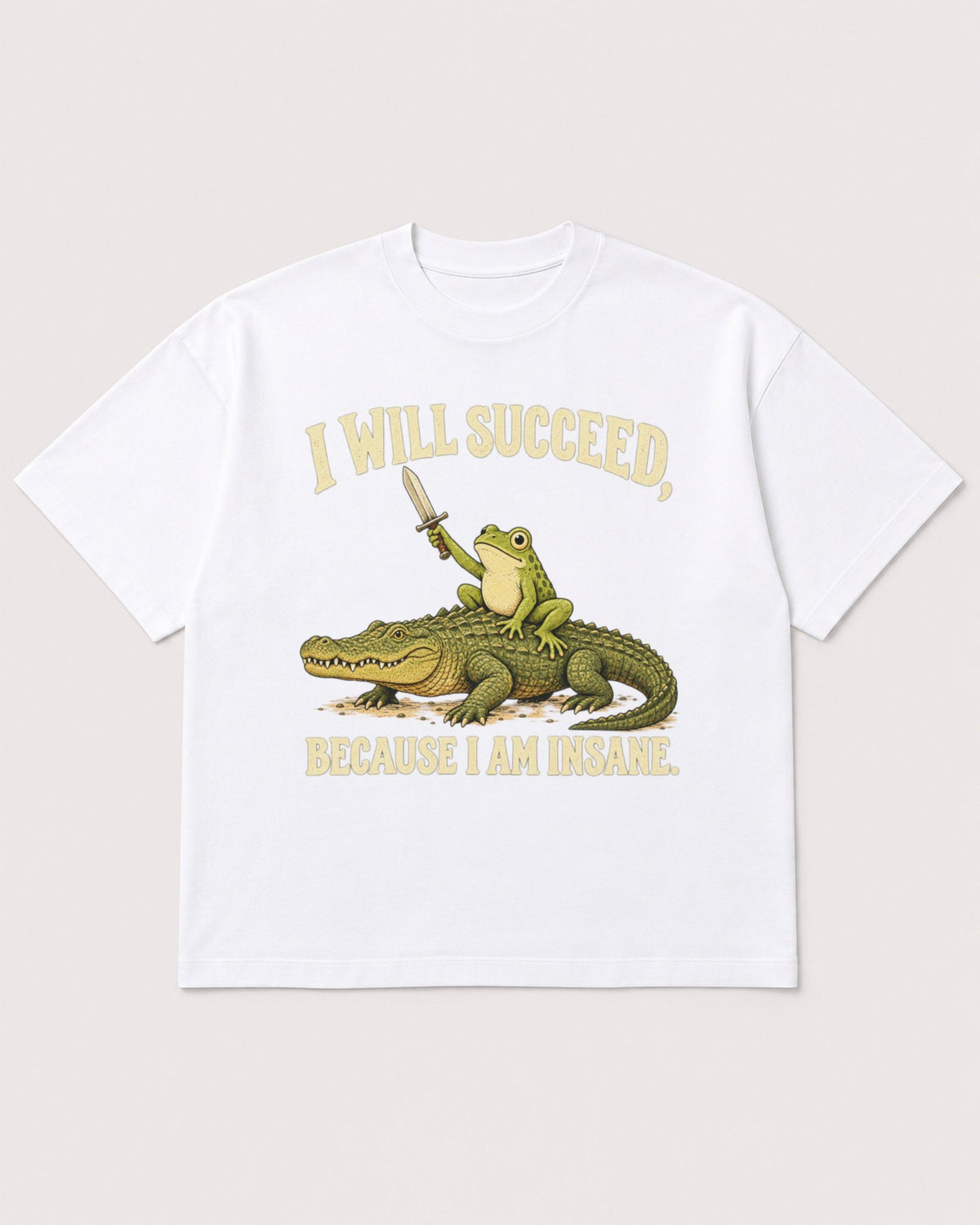 Mockup Boxy Heavyweight Tee White product