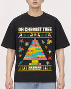 Mockup Boxy Heavyweight Tee Black male close-up 01
